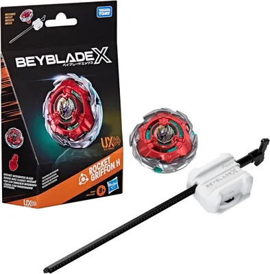 Beyblade X Rocket Griffon H UX Infinity Starter Pack Set, Takara Tomy Peonza (Tipo de Equilibrio) y Principiante, Juego de pe - 8% Off