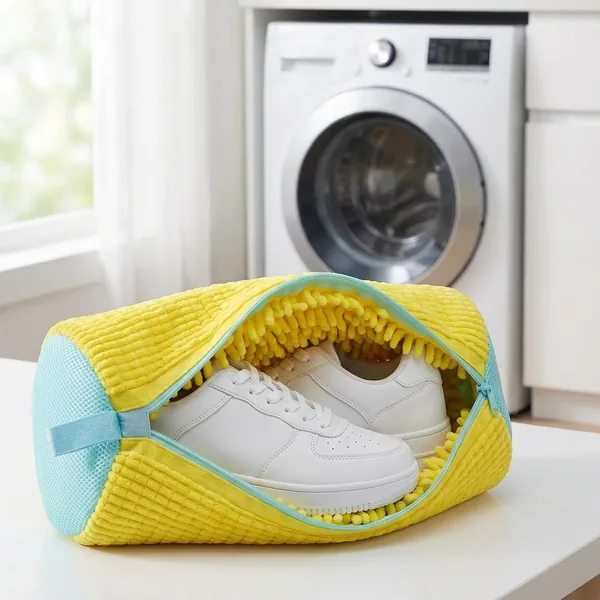 Laundry Shoe Bag Washer Dryer Zipper Reusable Shoe Cleaning Bag Best Deal