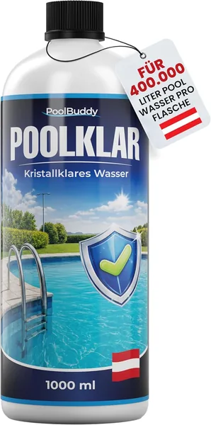 PoolBuddy Poolklar 1L For Crystal Clear Pool Water