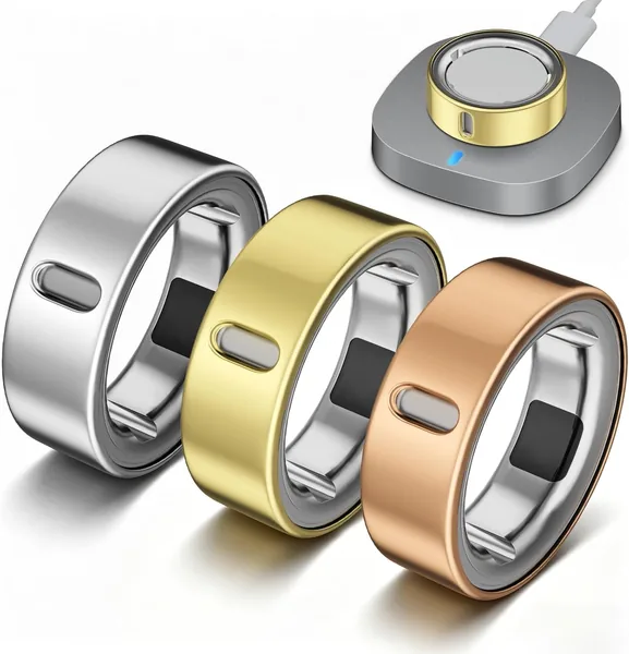 3 Pack Ring Cover Compatible with Oura Ring Gen 4/Oura Ring Gen 3-Size 8,Oura Ring Jacket