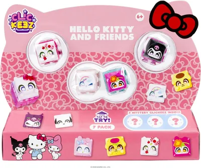 Goliath CLICKEEZ Hello Kitty ASMR Click Buttons 7-Pack