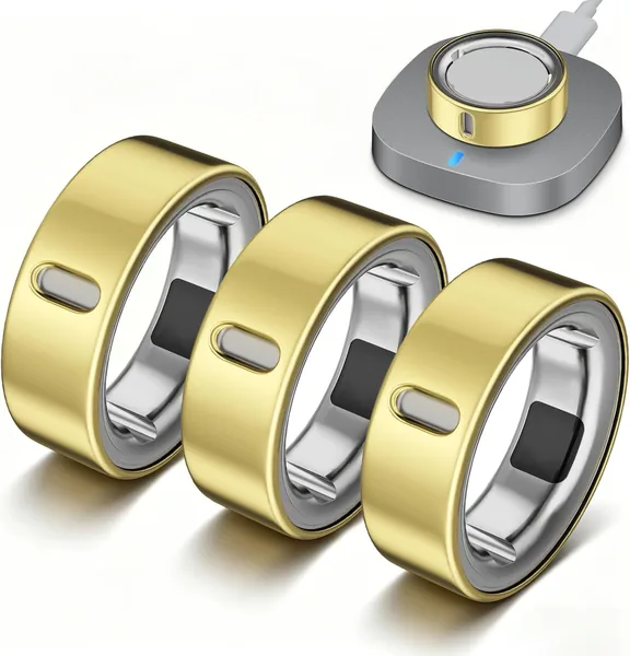 Vigamen 3 Pack Ring Cover Compatible with Oura Ring Gen 4/Oura Ring Gen 3 Horizon/Heritage-Size 7