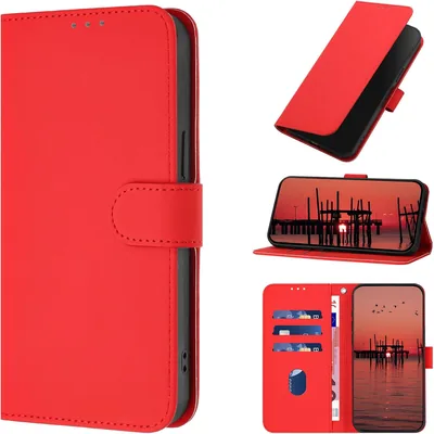 Coque CASEONJAN pour Samsung Galaxy A16 4G/5G, Étui en Cuir PU avec Fentes pour Cartes - Magnétique, Protection Anticratique