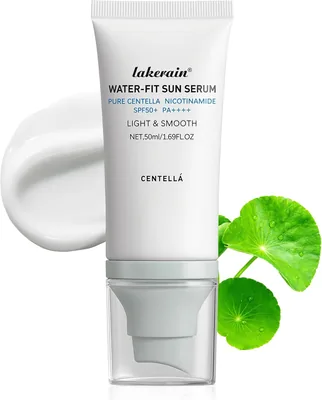 Centella Sunscreen SPF 50 - Nawilżające serum do twarzy z ochroną UV, nieklejąca formuła