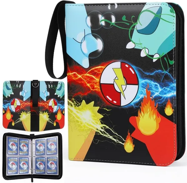 Trading Card Binder 400 Pockets Waterproof Album Best Deal