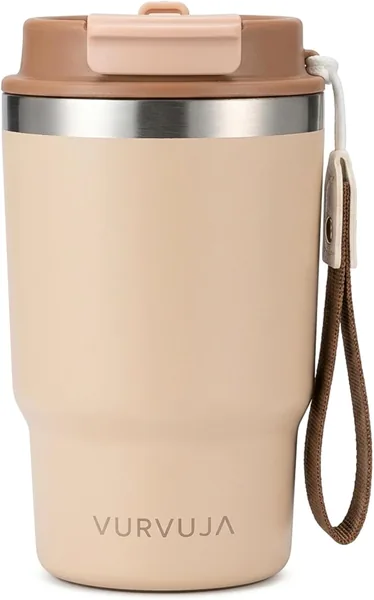 470 ml Stainless Steel 3-in-1 Thermal Tumbler with Straw and Anti-Leak Lid