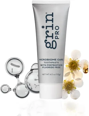 Grin Microbiome Toothpaste - Postbiotics Fluoride Free Best Deal