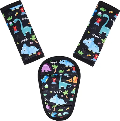 COOLBEBE 3 Pcs Stroller Straps Pads - Breathable Fabric Best Deal