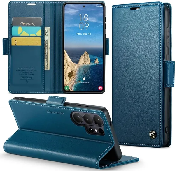 BECAQ Wallet Case for Samsung Galaxy S25 Ultra