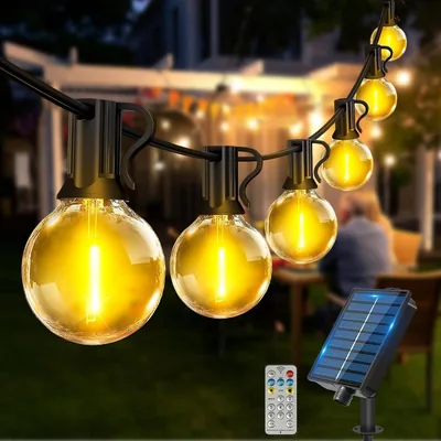 FTL 6M Solar Festoon Lights - 10+1 G40 Dimmable