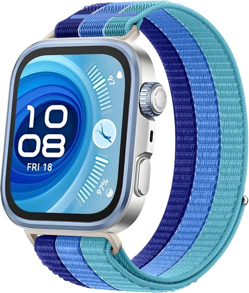 XMUXI Nylon Straps Compatible with Huawei Watch Fit 4 Pro Strap Fabric Compatible with Huawei Fit 3 4 Fit 5 pro Band with Metal Connector