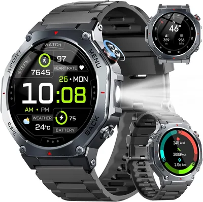 GPS Smartwatch – Sports Watch with Heart Rate Monitor