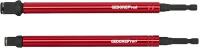 GEDORE Red Bit Holder Set | 200mm Magnetic with Quick Twist