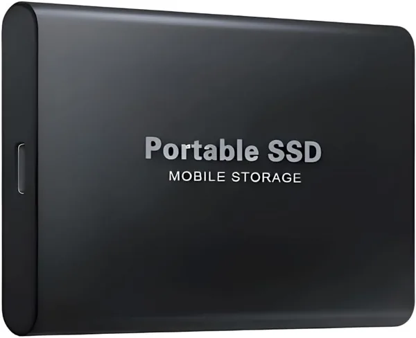 Samsung T7 Touch 6TB Black Portable SSD | USB 3.0 & Type-C, Durable Storage for PC, Laptop & Backup