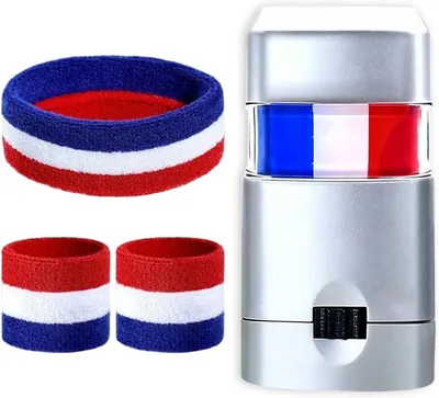 Kit de soutien France Jo 2026 - Coupe du Monde, Casquette et 2 Manches pour Zone Fan de Football Rugby