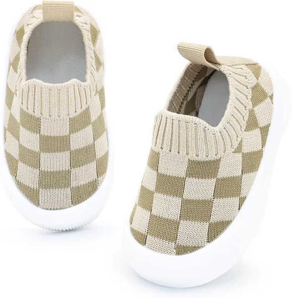 UAMOEI Baby Girl Shoes Toddler Walking Shoes Mesh Non-Slip Sneakers Boys Breathable Shoe Kids First Walker