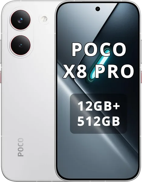 Xiaomi Poco X8 Pro Smartphone 12GB+512GB, Dimensity 8500-Ultra, Batería 6500mAh, Pantalla AMOLED Ultrabrillante, Sony - Mejor Oferta