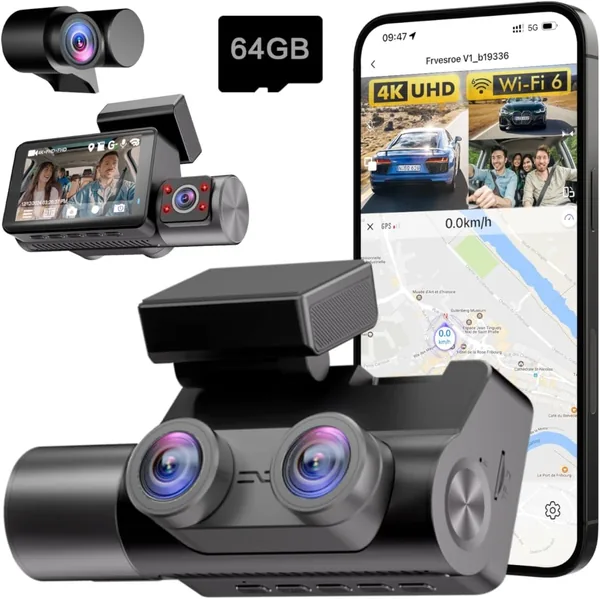 Frvesroe 4K Dash Cam Best Deal