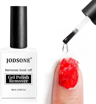 Jodone 18ml Smalto Gel per Unghie, Rimozione Rapida, Rimuove lo Smalto Gel in 3-5 Minuti - Senza Fogli, Immersione o Avvolgimento Necessari