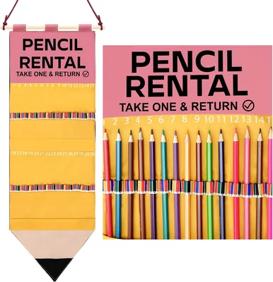 Gersoniel Pencil Holder - Numbered Portable Organizer for Classroom, Best Deal