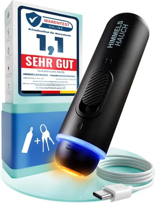 Himmelsauch Medical Moskito-Biss Wärme-Stift Insektenbiss Heiler mit USB C, Best Deal