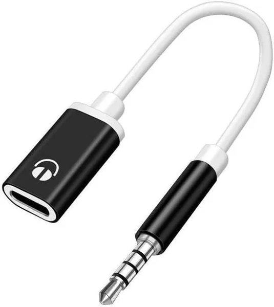 Headphone Jack Adapter, USB C to Aux Audio Dongle Cable Cord