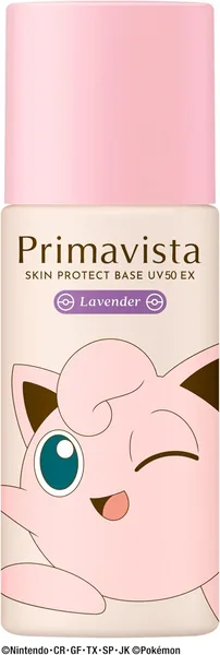 Primavista Skin Protective Base, Oil Deformation Prevention, UV50EX, Lavender Exclusive Design (Plum)