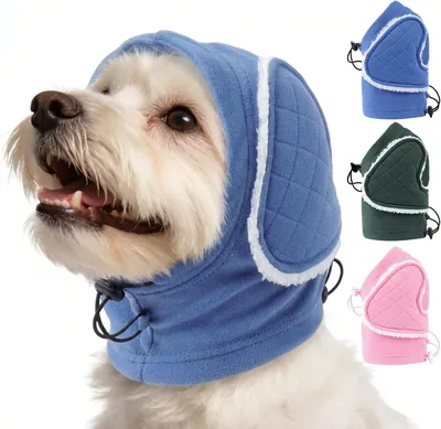 Orejeras MORVIGIVE para perro, protección contra el ruido, almohadillas ajustables, cálida sudade - Mejor Oferta