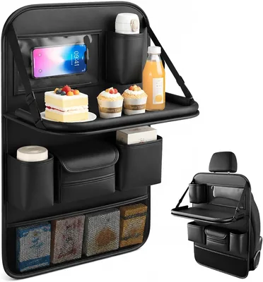 Jinfanshurich Lepper Back Seat Bilorganizer med Fordonstabell och Telahållare - Best Deal
