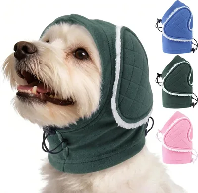 Morvive - Orejeras para Perro, Protección contra el Ruido, Almohadillas Ajustables Sin Agitación, Cálida Sudade