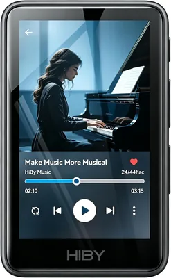 Reproductor MP3 HiBy Music R1 con Bluetooth y pantalla táctil, audio de alta resolución y certificación inalámbrica dual - Mejor Oferta