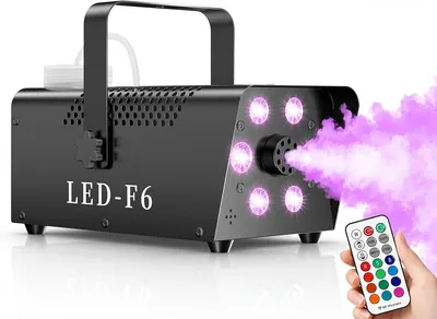 Dashsafe Fog Machine - 1200W RGB Halloween Effect