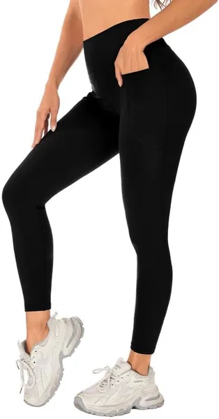Calça Legging Feminina Fitness Academia Cintura Alta Calca Legging Yoga com Bolso - Melhor Preço