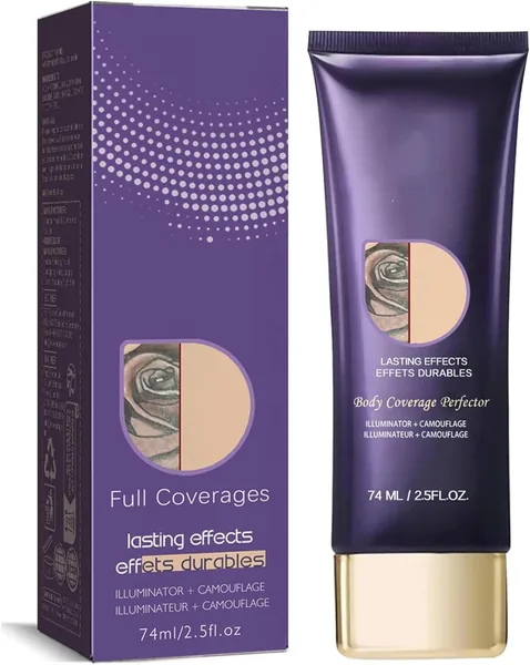 Correttore per Tatuaggi e Copertura del Corpo, 75 ml - Impermeabile