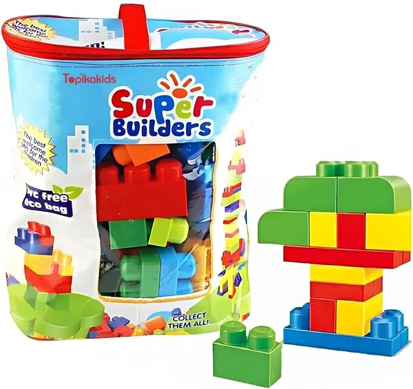 Toddler Building Blocks Set 88 Piece - 15% Off