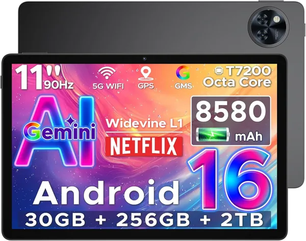 POPUX U11 Pro Android 16 Tablet 11 Pulgadas