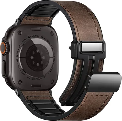 Upeak Magnetic Leather Watch Straps for Apple Watch - All Models, Best Deal