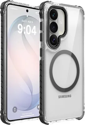 DEERLAMN - Funda Magnética para Samsung Galaxy S26, Protección contra Caídas con Compatibilidad Magsafe, 6.3 Pulgadas