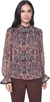 Tommy Hilfiger Women's Long Sleeve Blouse