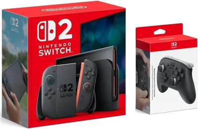 Nintendo Switch 2 256GB Bundle Internacional con Pro Controller 2 - Mejor Oferta
