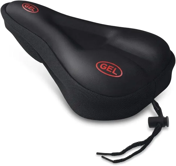 Capa Selim Bike para Bicicleta com Banco Gel - Conforto Anatômico, Antiderrapante e Ajustável