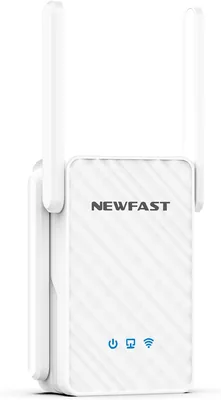 NEWFAST NF-RE556 Répéteur Wi-Fi Puissant, Amplificateur Wi-Fi AX3000Mbps, Port Ethernet Gigabit, Double Bande Wi-Fi Extenseur - 5% de réduction
