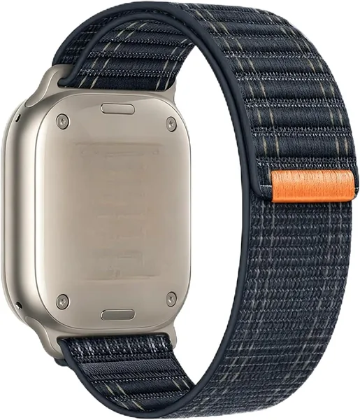 Pask Apple Watch 46/45/44/49mm dla Kobiet i Mężczyzn, Pasek Sportowy z Wstążki dla iWatch Series 11/10/9/8 - Najlepsza Cena
