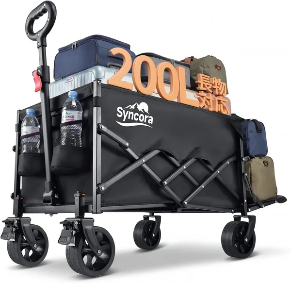 Carry Wagon (2026 New, One-Touch Storage & Rear Deployment)