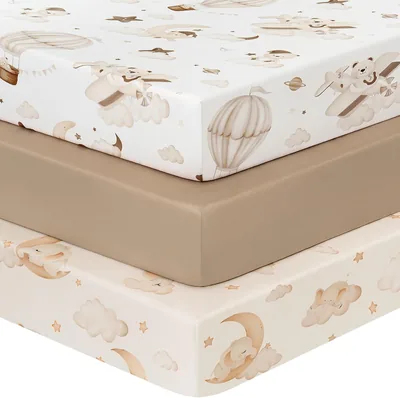 Yukkidds Pack and Play Sheets 3 Pack Best Deal