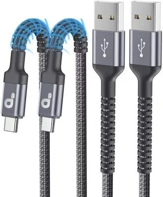 USB to USB C Cable [6FT,2 Pack] Best Deal