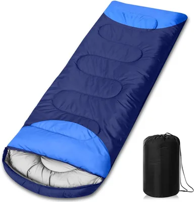 NXPZ Sacco a Pelo, 210 x 75 cm, Sacco a Pelo 4 Stagioni, Leggero e Impermeabile, con Borsa Portatile, Adatto per Adulti - Best Deal