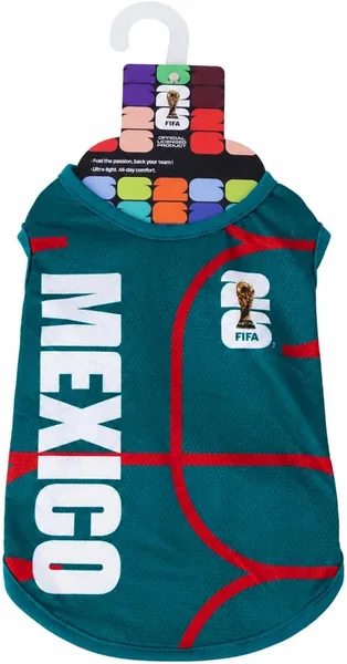 Camiseta para Perro con Diseño Oficial FIFA - México - Talla XS