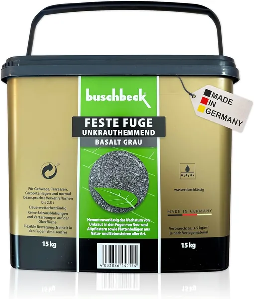 Buschbeck Solid Joint Grout Exterior | Self-Hardening Joint Sand