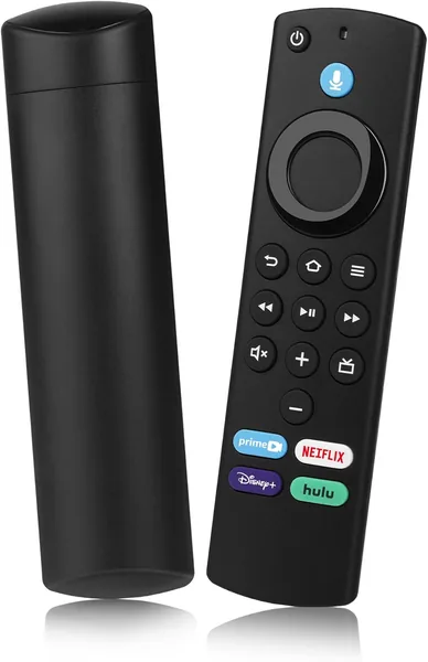 Replacement FireStick Remote Control for Fire Smart TV Stick(2nd Gen/3rd Gen/Lite/4K Max),TVS Cube(1st gen/2nd Gen/3rd Gen)